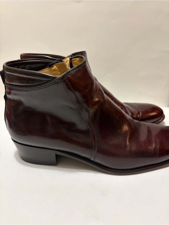 Mario Bruni Italy Hand Made Men’s Shoes Dress Footwear 1/2 BOOT Size 10 Men main image 5